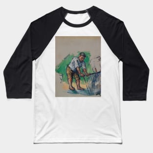 The Well Driller by Paul Cezanne Baseball T-Shirt